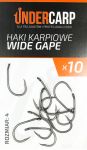Undercarp Teflonowe haki karpiowe WIDE GAPE 4